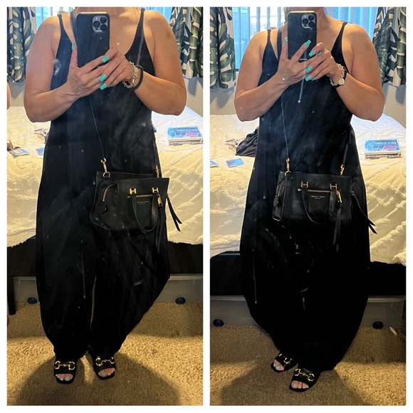 AUTHENTIC MARK JACOBS MINI CRUISER LEATHER SATCHEL BLACK - Picture 9 of 9